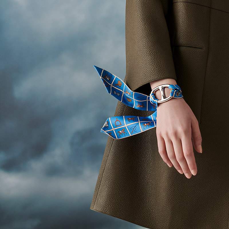 Chaine d'Ancre scarf 90 ring | Hermès USA